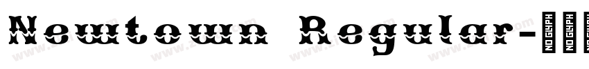 Newtown Regular字体转换